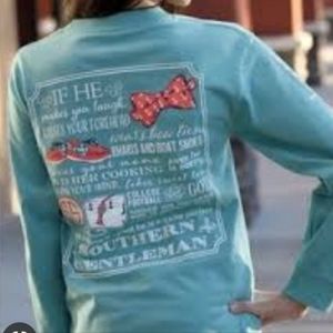 Simply Southern long sleeve top, L